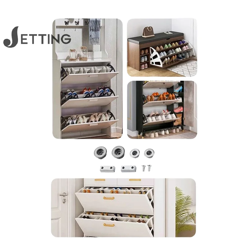 Furniture Shoe Cabinet Connection Hardware Shoe Cabinet Flipping Frame Fixed Screw Fittings