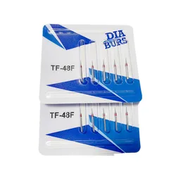 2Card/10pcs Dental Polishing Dimaond Burs Interproximal Enamel Reduction IPR Bur TF-48F