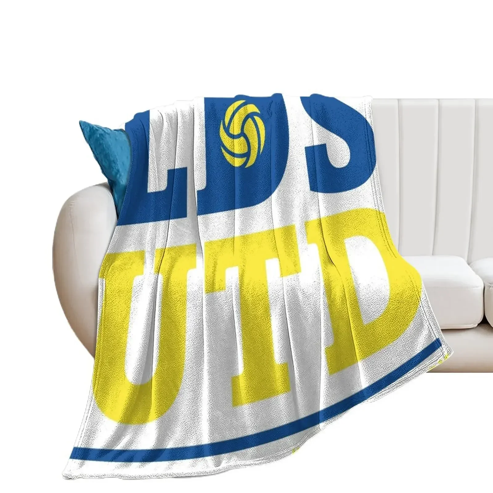 

LEEDS UTD - We are back Throw Blanket Thin blankets and throws valentine gift ideas halloween Blankets