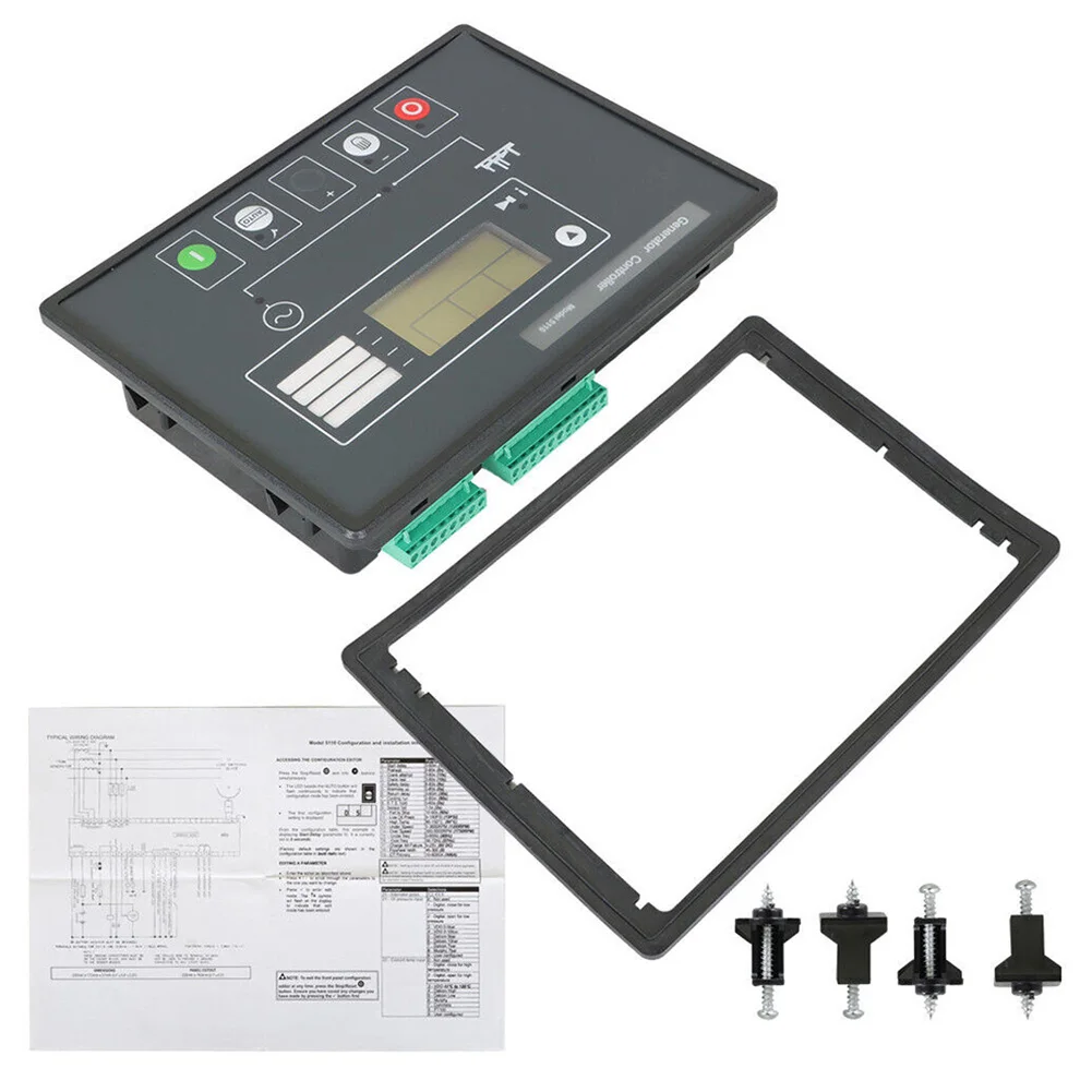 Gerador Do Módulo Do Controlador Eletrônico, Módulo De Controle, Display LCD, DSE5110, Mar Profundo, 1 Conjunto