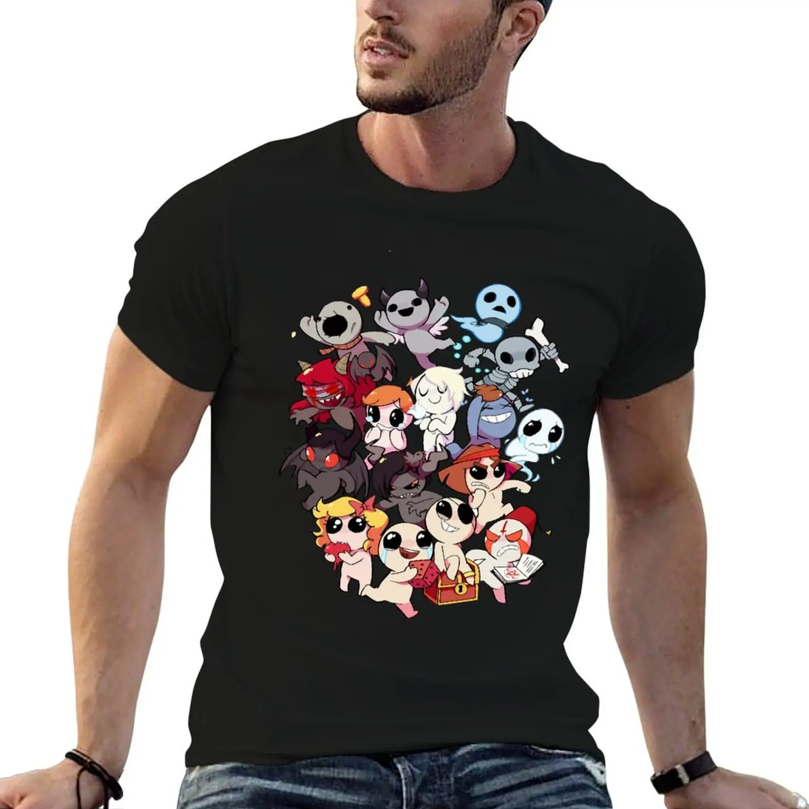 The Binding Of Isaac T-Shirt Fitness Training Breathable Tee