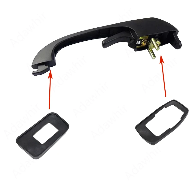 Door Handles FOR VW Type 2 / Syncro Vanagon Syncro Front Door Handle 251837205 Rubber Pad 251837209 21837211