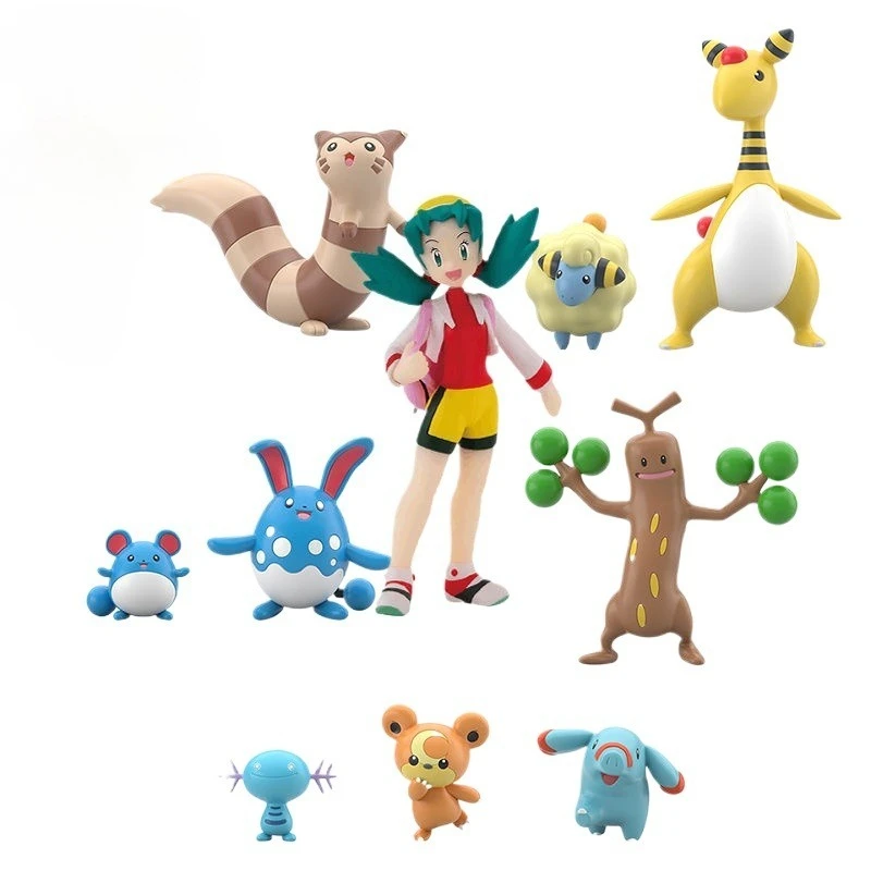 

BANDAI 91795 Food and Play Pokémon Scale World, Urban Area 2 Ubo, Baby Bear