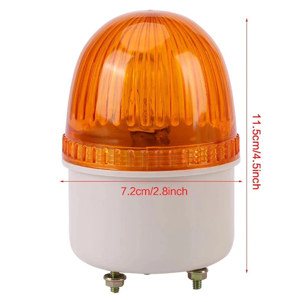 ضوء ستروب وامض LED صناعي، استهلاك منخفض للطاقة، مناسب لمقصابير الأمان