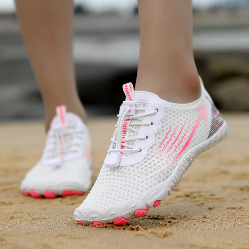 

Swimming Shoes Men Beach Aqua Shoes Women Quick Dry Barefoot Upstream Surfing Slippers Hiking Water Shoes Wading Unisex Sneakers