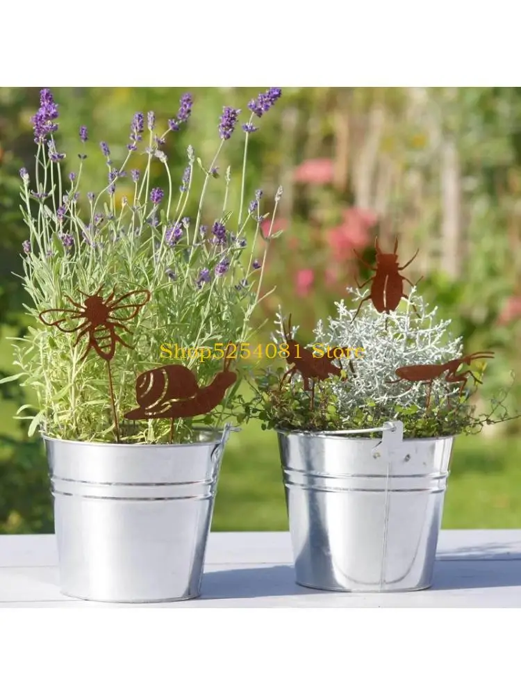 

AXYC уличные металлические украшения в виде животных, железные силуэты ручной работы, ржавые садовые художественные скульптуры