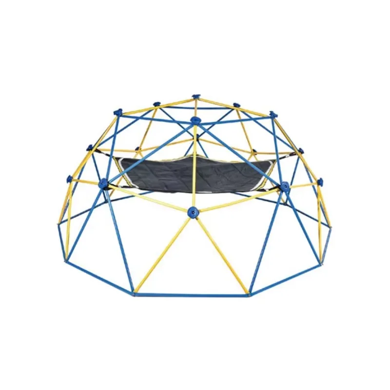 Kids Outdoor Dome Net Climbing  Dome With Swing Hammock  Outdoor Playground for Children Play Set
