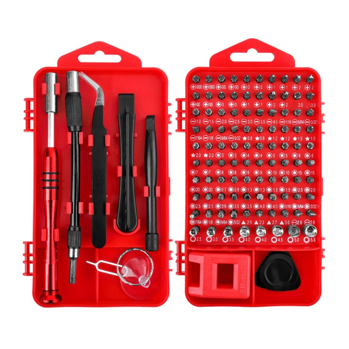 

108Pcs 4mm Screwdriver Set Precision Plum Triangle Screwdriver Screwdriver Mobile Phone Maintenance Tool Box Set