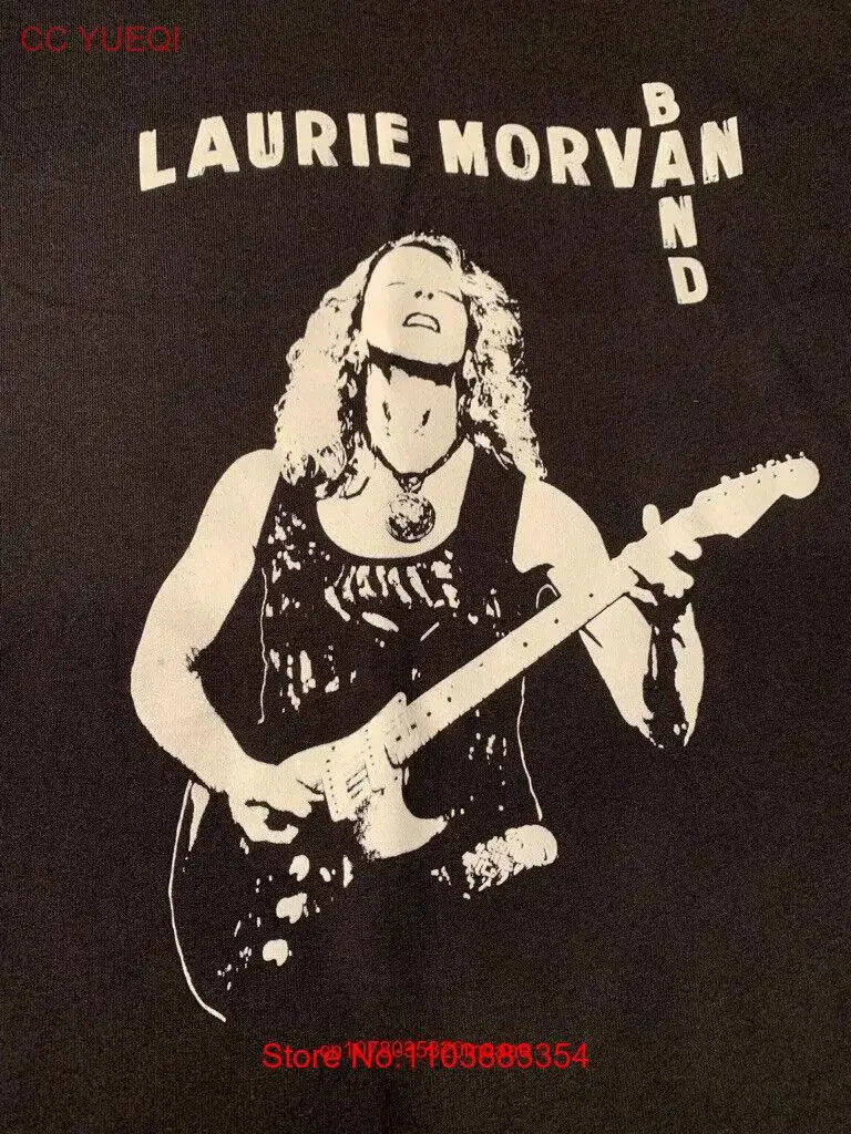 Laurie Morvan Band Fire It Up Tour Concert Blues Music T Shirt Large Used long or short sleeves