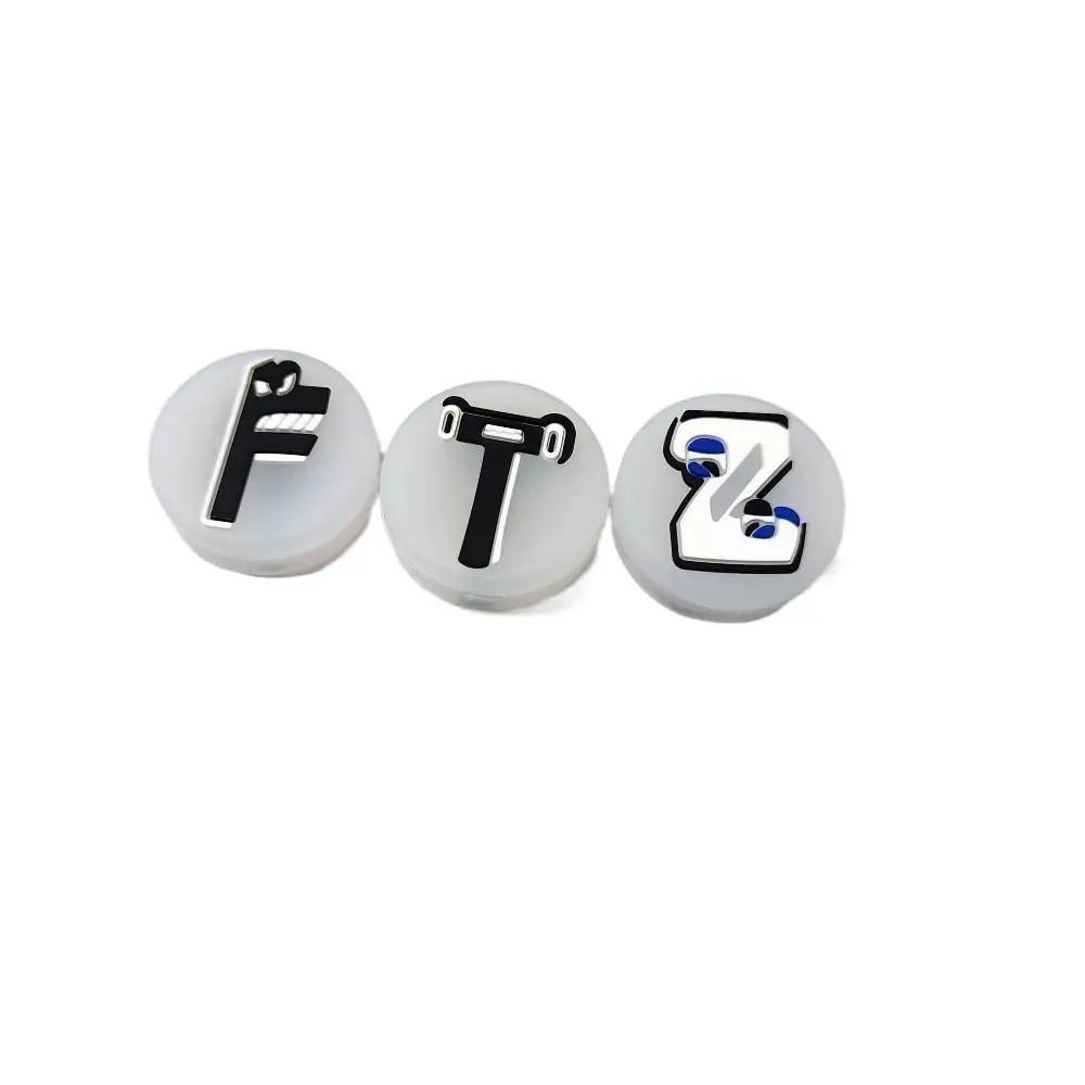 

26-английские буквы, теннисный противоударный амортизатор, антивибрационная силиконовая теннисная ракетка, амортизатор, милое животное