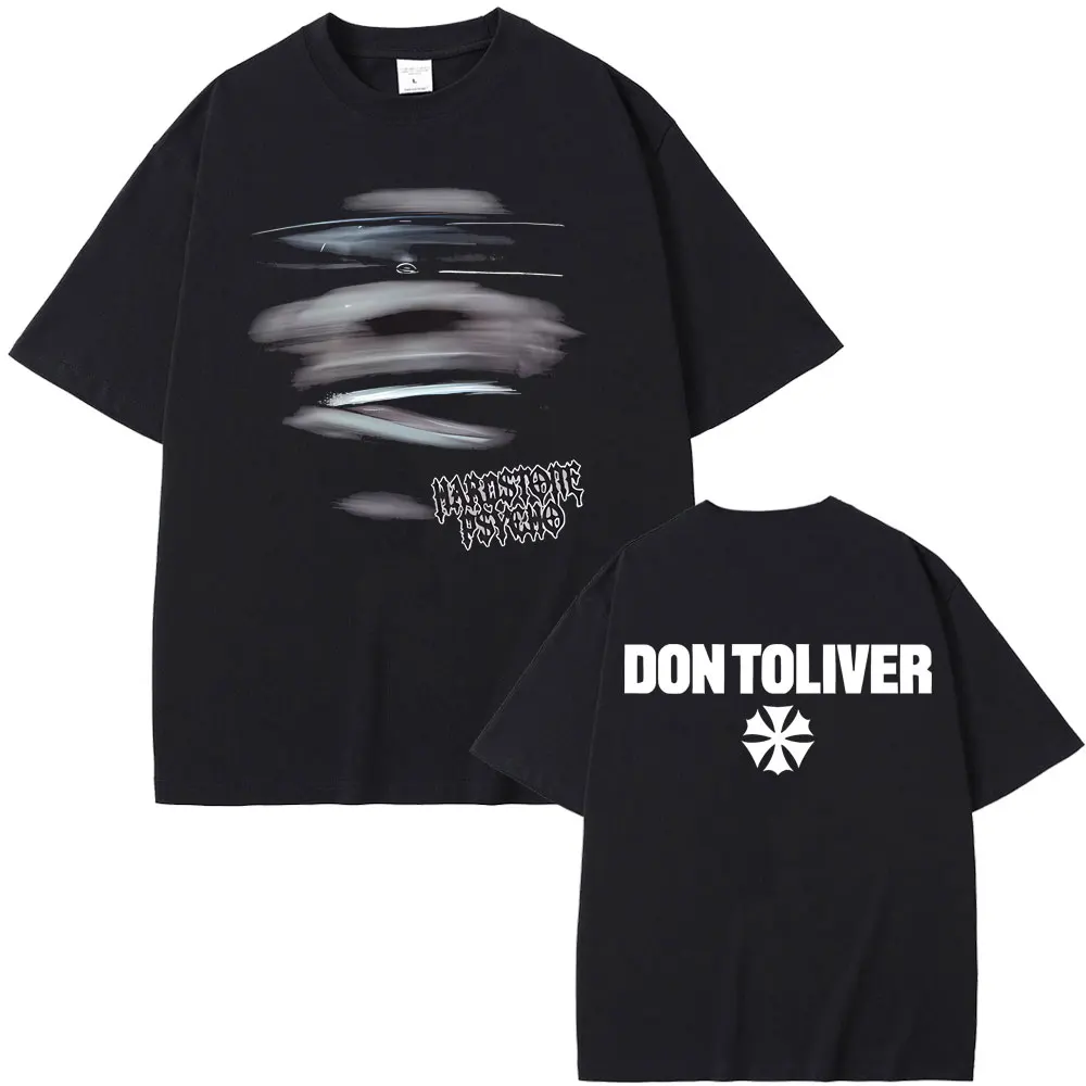 Best Famous Rapper Don Toliver Hardstone Psycho Album Vintage Graphic T Shirt Men Hip Hop Oversized T-shirt Men's Fashion Tshirt