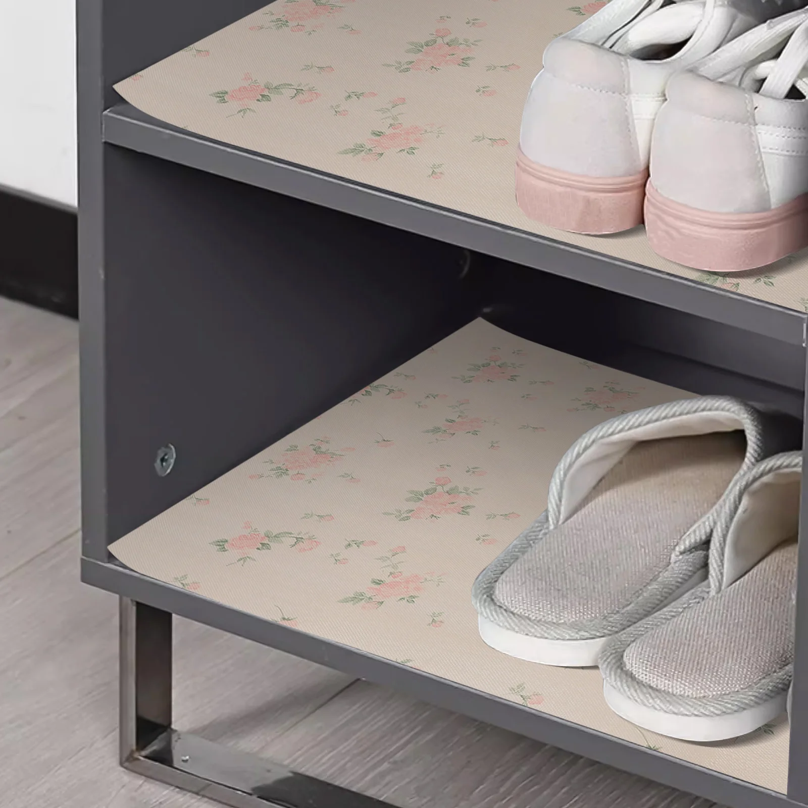 

1 Roll Washable Eva Drawer Liner Kitchen Cabinet Shelf Non-Slip Waterproof Oil-Proof Storage Organizer Mat Cupboard Pad