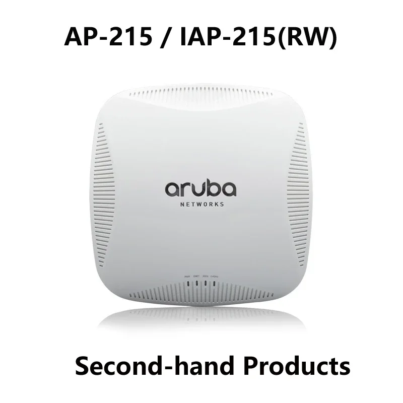 

Aruba Networks AP-215 / IAP-215 (RW) APIN0215 802.11AC WiFi 5 AP Dual Radio Integrated Antennas Wireless Access Point