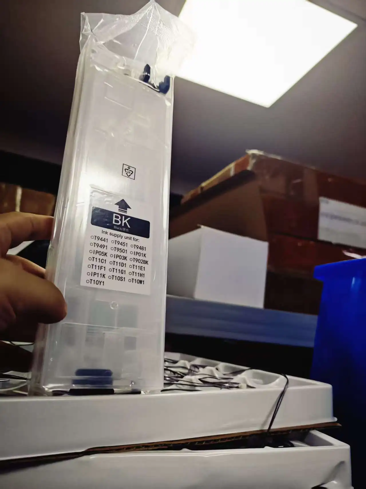 

1set T9451-T9454 CMYK Refillable Ink Cartridge for Epson WorkForce Pro WF-C5290 WF-5210 WF-5710 WF-C5790 BK CMY 320ml