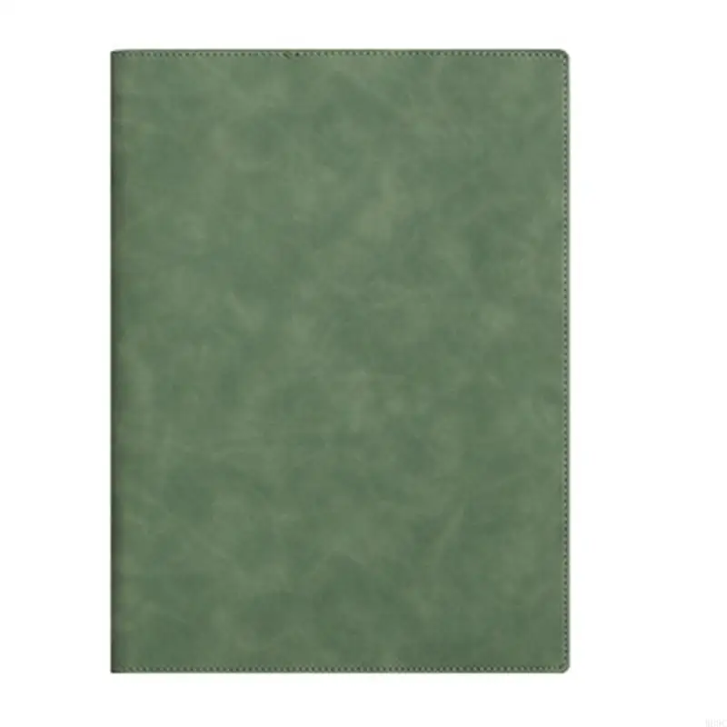 W89C 4 작성 케이스 클립 보드 가죽 비즈니스 폴더 마그네틱 클로저 컨퍼런스 폴더 매일 4 개의 문서 폴더