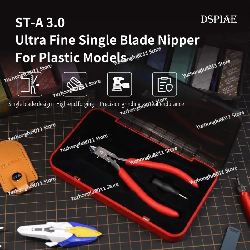 DSPIAE ST-A3.0 Model Single Blade Nipper 3.0 3.0 Pliers Multifunctional Bent Non-Scale Long Nose Gundam Making Tool