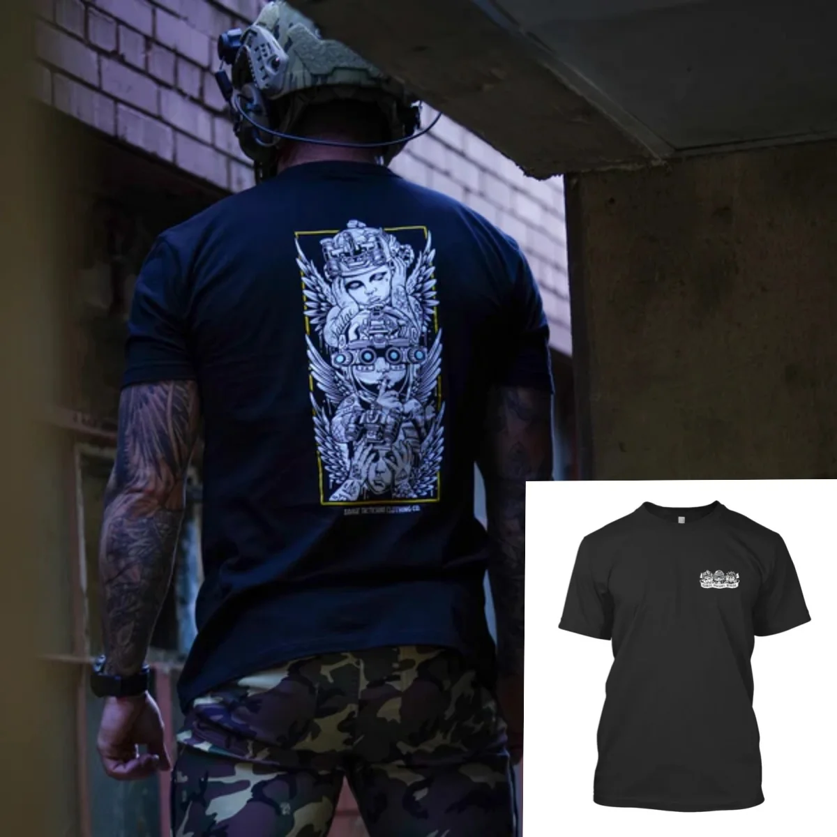 Overwatch  Savage Tacticians Military Tactics T-Shirt Cotton Graphic Tee Men Women Summer Streetwear