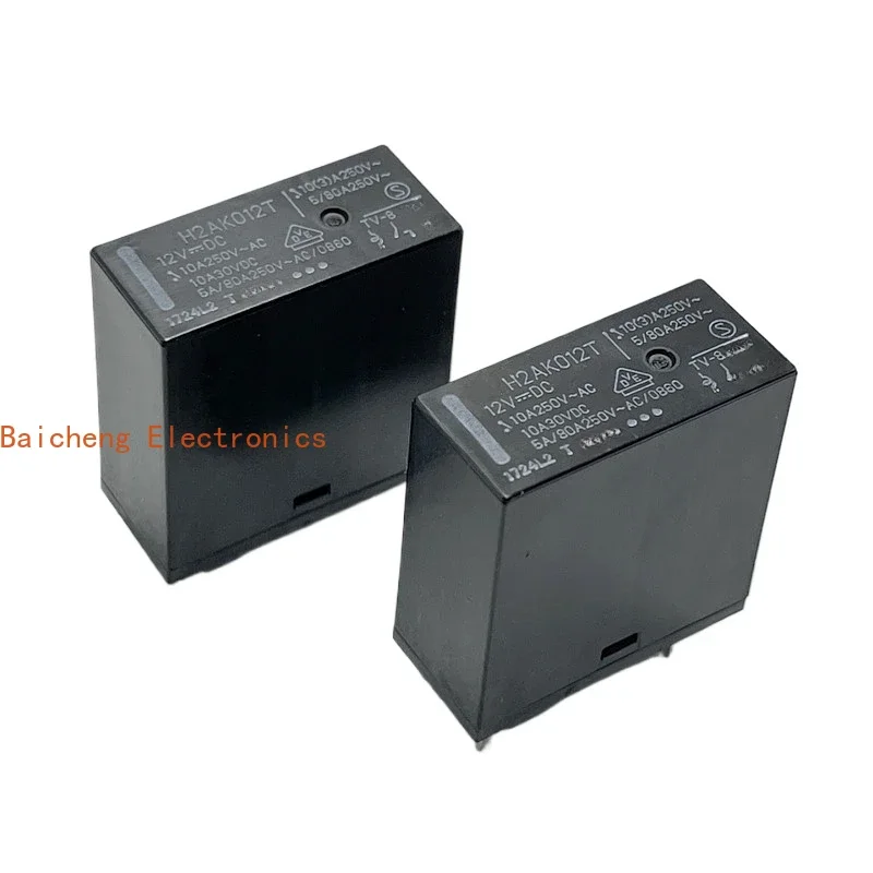 10PCS H2AK012T  FTR-H2AK012T  DC12V relay 10A 4pins