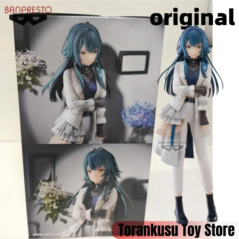 

Banpresto Gakuen iDOLM@STER Anime Temari Tsukimura Stylish Pose Action Figures Model Figurine Original Figuarts Decoration