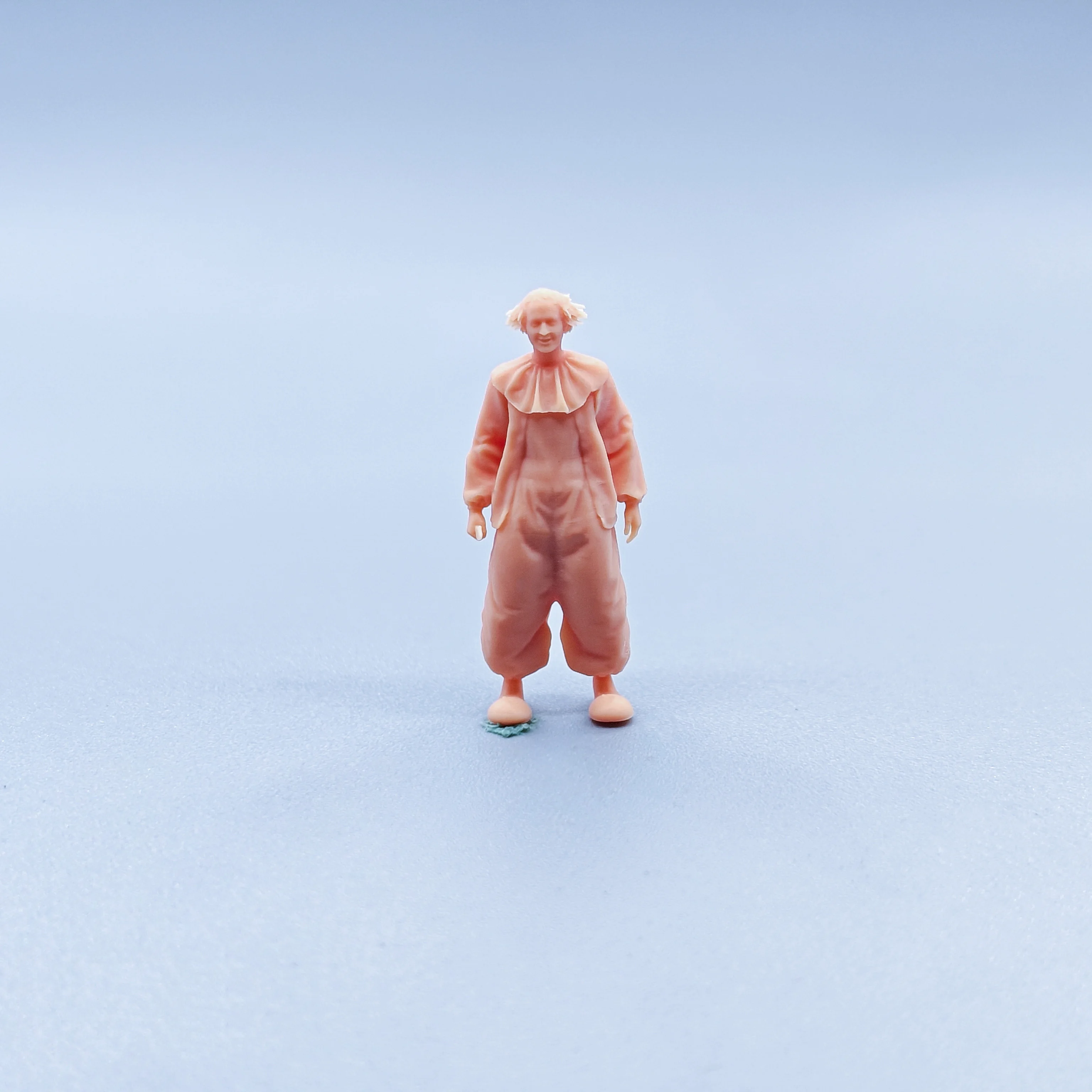 Figurines en résine, modèle Joker avec un couteau, Miniatures non colorées, Diorama peint à la main, 1/64 1/43, C305