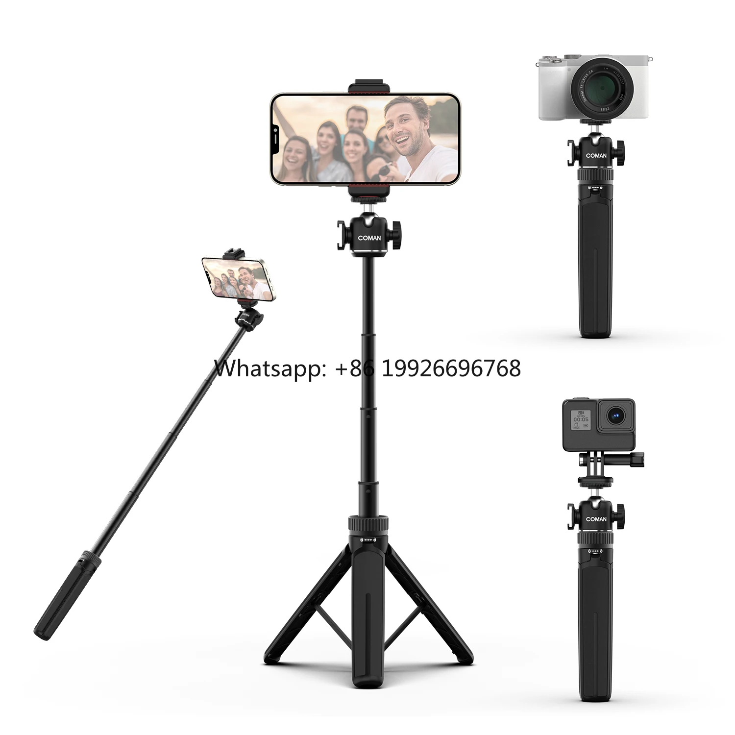

MT30Pro портативный держатель для телефона, штатив, подставка для профессиональной фотографии, палка для селфи, штатив, завод