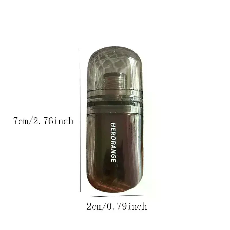 HERORANGE Black Mirror Lip Gloss Lasting Watery Lip Glaze Translucent Dark Brown Red Liquid Lipstick Women Beauty Lip Cosmetics