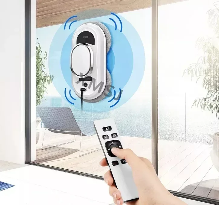 فراغ روبوت لتنظيف الزجاج المنزل السيارات روبوت مُنظف نوافذ عن بعد نافذة نظيفة الذاتي نظافة مُنظف نوافذ #1