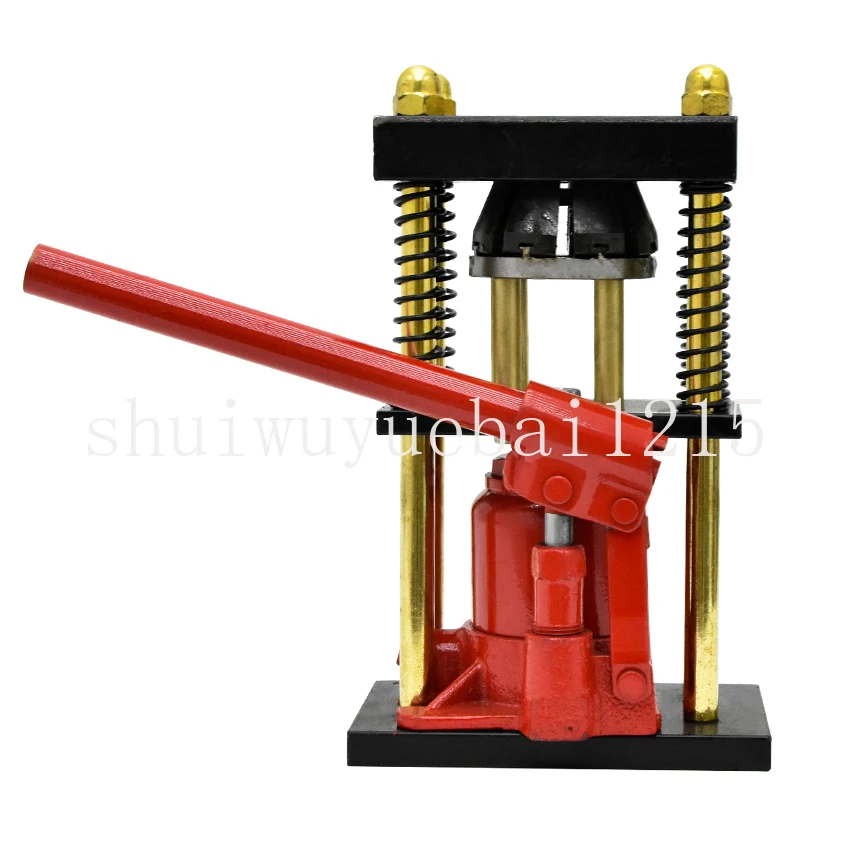 

D-type 8-tooth Hand Plastic Hose Crimper Hose Crimping Tool Benchtop Hydraulic Clamp High Pressure Tube Crimping Machine 12~20mm