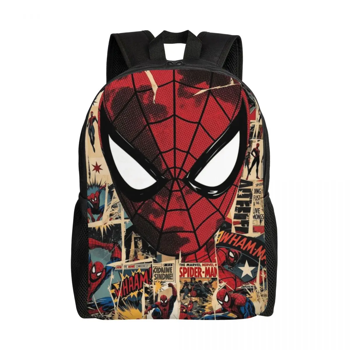 

Marvel Spider-Man Backpack, Women's Oxford Cloth Backpack, Men's School Bag, Travel Backpack, Laptop Backpack