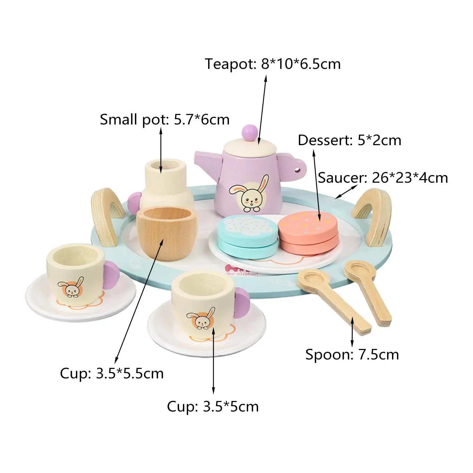 Simulation Pretend Play Set Educational Simulate Life Role Play Ability Accessories Wooden Toys for Kitchen Toddler