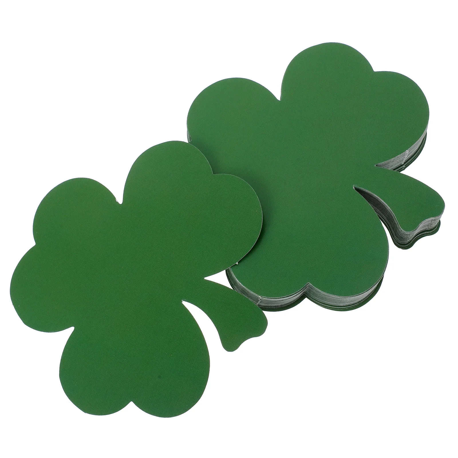 

40Pcs Shamrock Handwritten Cards St Patricks Day Classroom Bulletin Board Name Cards Irish Holiday Cutouts Shamrock Wooden Sign