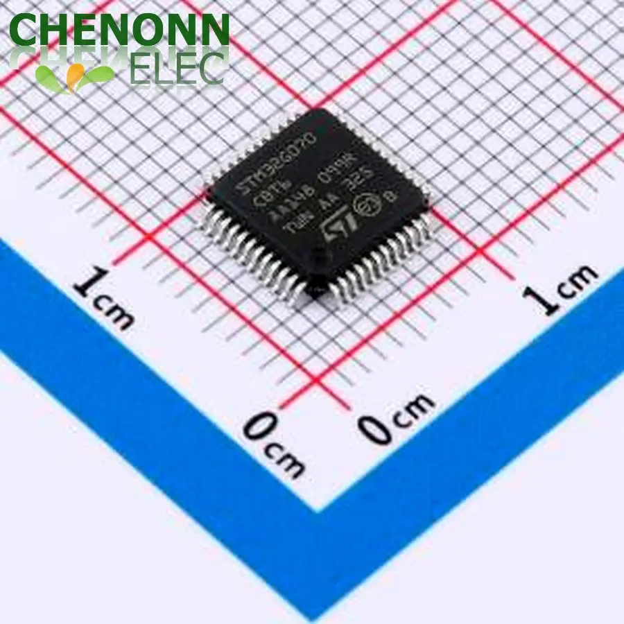 10PCS/LOT STM32G070CBT6TR (Microcontrollers)