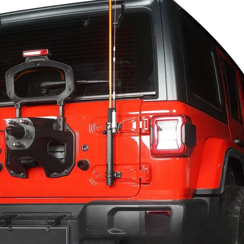 Suitable for JKJL Wrangler flagpole frame,  antenna bracket, multi-functional  tailgate  