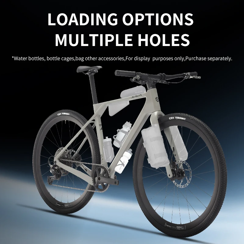 SAVA SF4 Carbon Fiber Gravel Road Bike Handlebar Flat All Terrain Off-Road Racing Compatible with SHIMAN0 CUES U6000