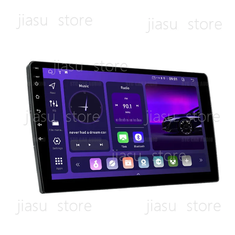 

9-10 Inch Universal Android Car Stereo Large Touch Screen GPS Navigator All-in-One Machine Phone Screen Mirroring