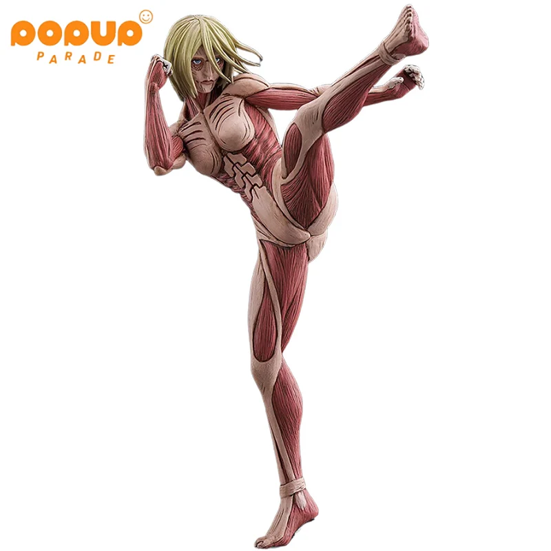 

GSC POP UP PARADE Attack On Titan Annie Leonhart The Female Titan L Размер ПВХ 23,5 СМ Аниме Фигурки Модель Коллекция Игрушек