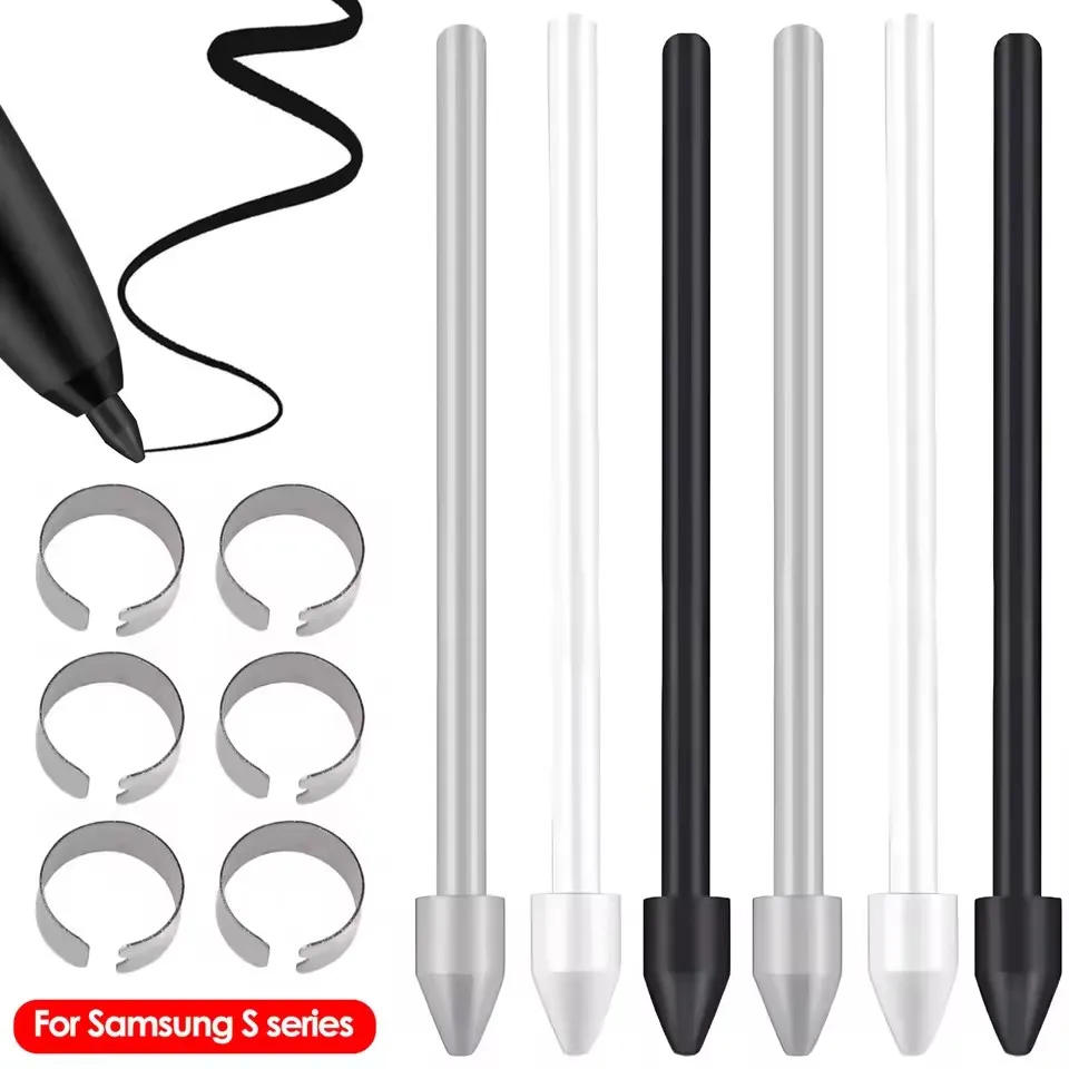 Replacement Tablet Pen Nibs for Samsung Galaxy Tab S7 S8 S9 Plus Note 20/20 Ultra S24 S25 S Pen Stylus Tip with Removal Tweezers