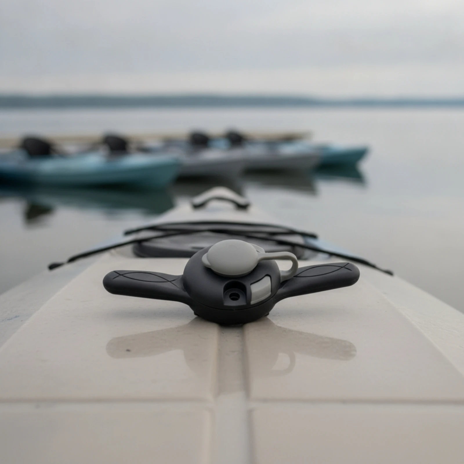 Kayak Mount Base Compact Boat Accessory Base Kayak Mount Modular Hardware Molded for Kayakers view 5
