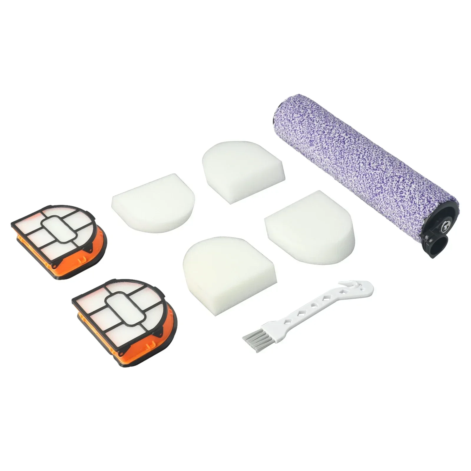 

1set Brush Roller Vacuum Filter For Shark WDB1F2 For 3-in-1 Vacuum Home Vacuum Cleaner Accessory Kit Foam Filters