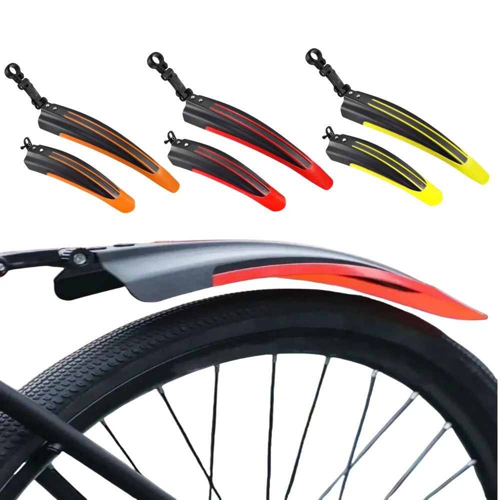 

Professional MTB Fender Set Lightweight Bicycle Mud Guards for Cross Country Riding Quick Mount Splash Proof Cycling Accessories