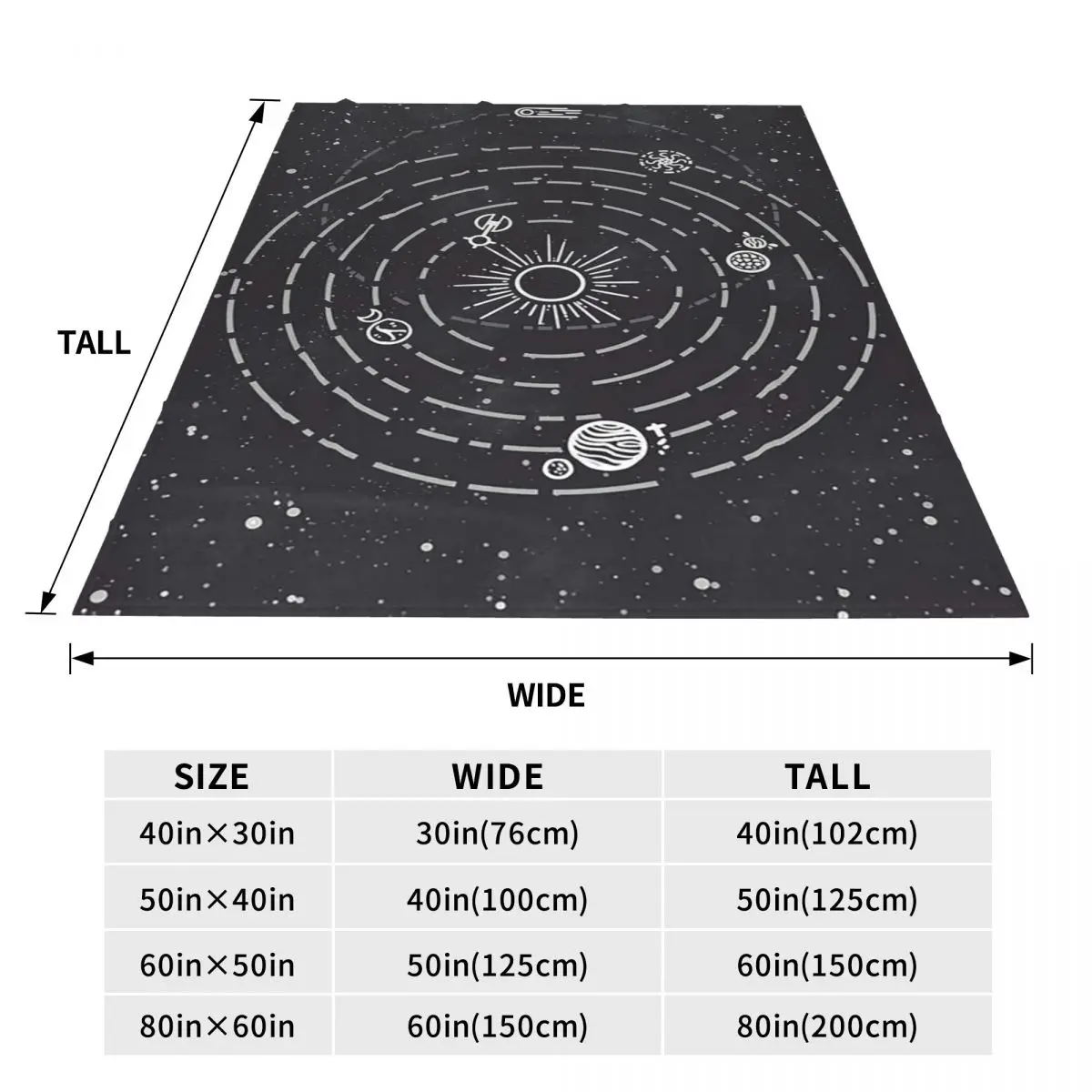 Outer Wilds Solar System Blankets Soft Warm Flannel Throw Blanket Cover for Bed Living room Picnic Travel Home Sofa