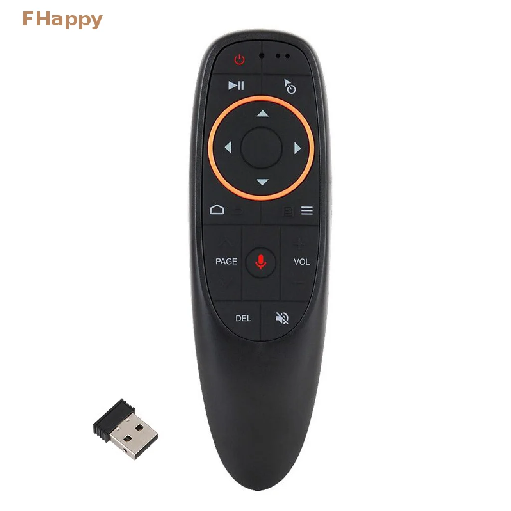 

G10S Air Mouse Voice Remote Control 2.4G Wireless Gyroscope IR Learning for H96 MAX X88 PRO X96 MAX Android TV Box HK1