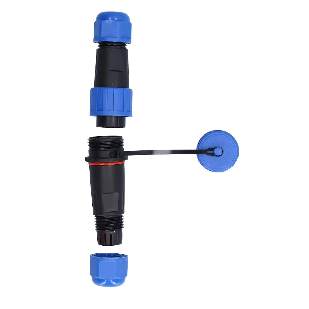 

1 Set 4 Pin Aviation Connector LD16 IP68 Plug Waterproof Male and Female Screw Crimp Connector Electrical Power Device