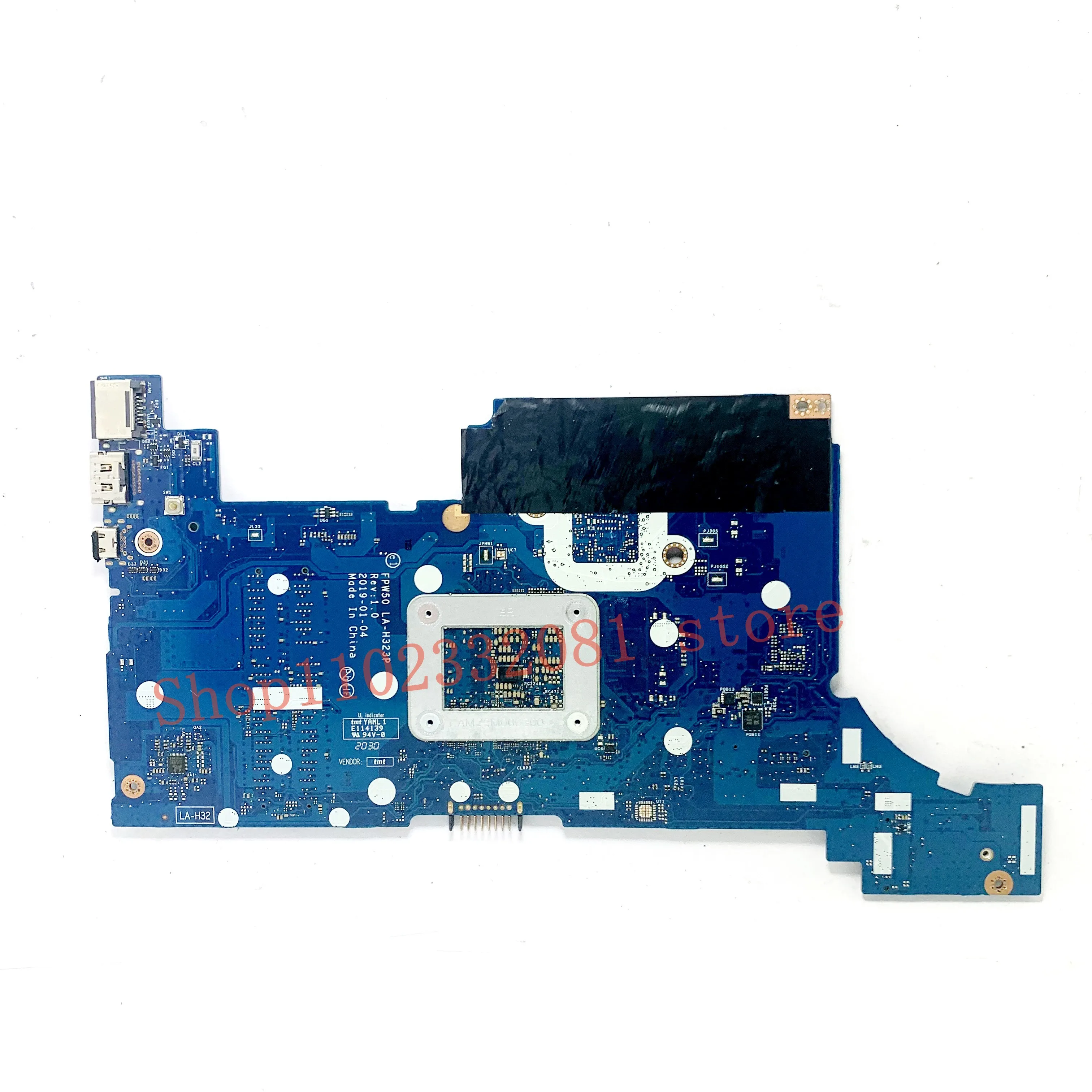 

Материнская плата L68077-601 L68077-501 L68077-001 FPW50 LA-H323P для ноутбука HP 15-DW, материнская плата с процессором SRGKW I7-10510U, 100% протестировано, ОК
