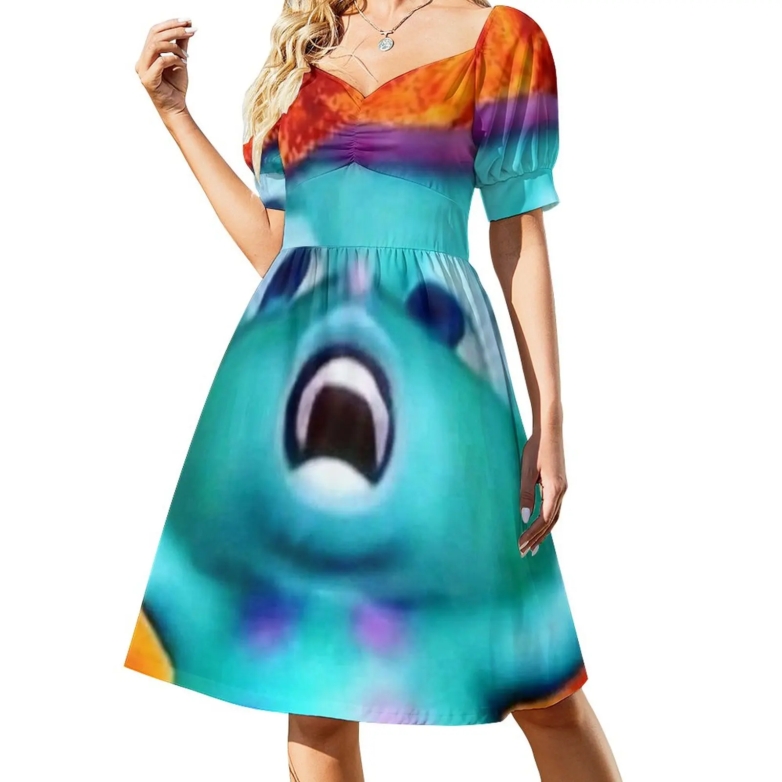 

bibble meme Sleeveless Dress Dress vintage beach dresses women clothing 2023 new arrivals