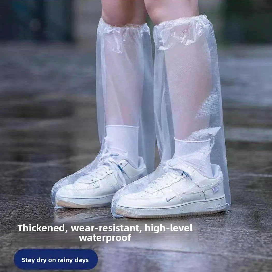 cubrezapatos-desechables-de-tubo-largo-impermeables-de-pe-gruesos-antidesgaste-hasta-la-rodilla-proteccion-contra-la-lluvia-para-uso-domestico