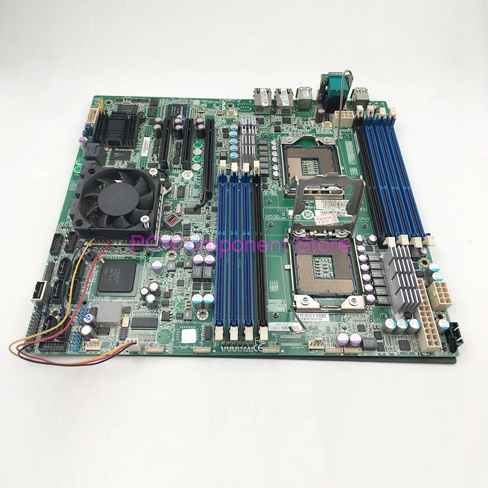 S7002 untuk TYAN R510 G7 1U Server Motherboard Dua Arah LGA1366 X58 Tes Sempurna