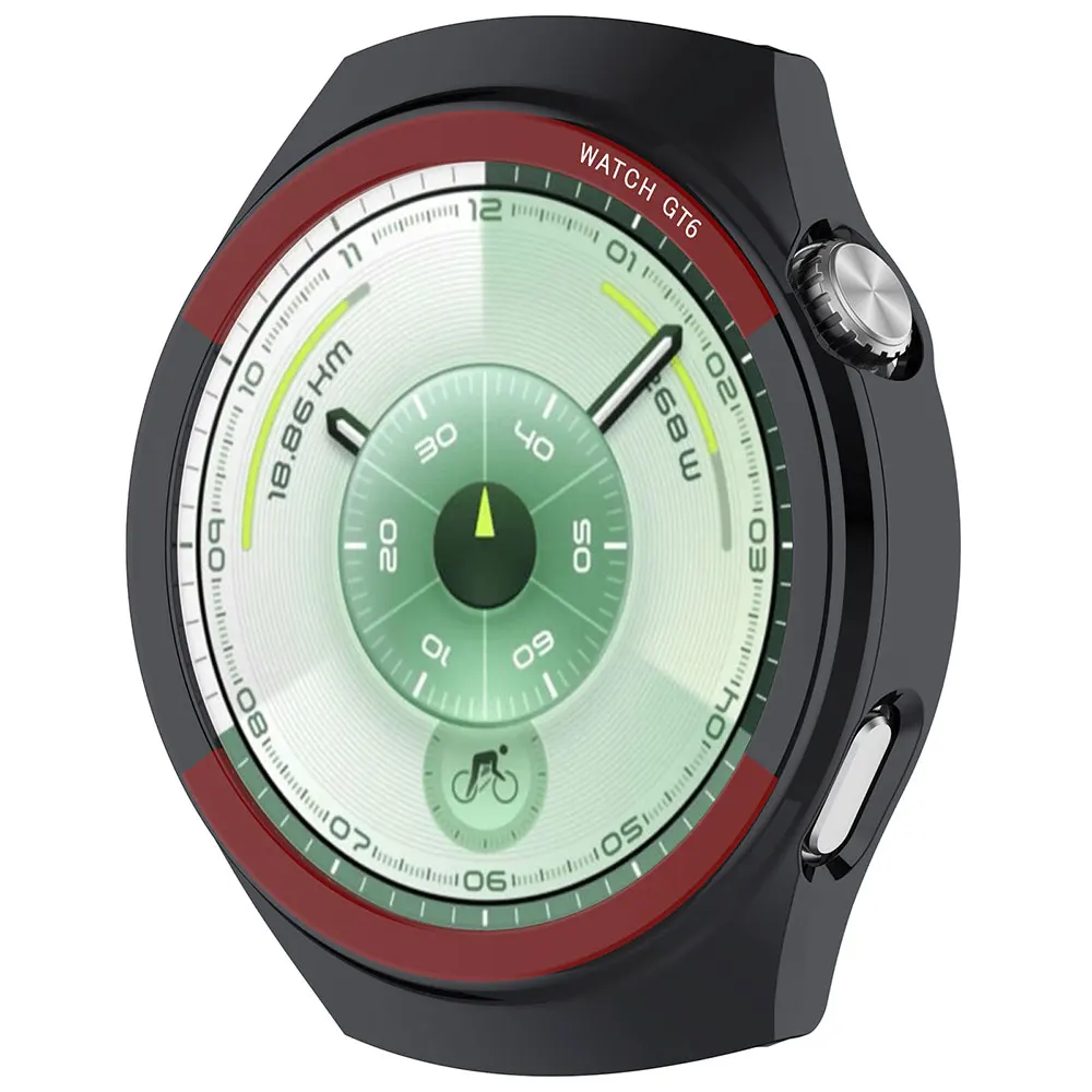 PC Hollow Case Cover For Huawei Watch GT6 46mm Protector Samrt Watch Strap Cover Bumper Watch GT6 46mm Protective Shell Cases