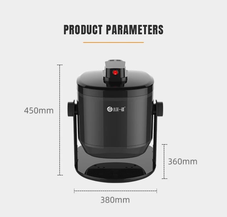 Haushalts geräte Küche Multifunktions intelligenter Herd Roboter Rühr fritte use Luft