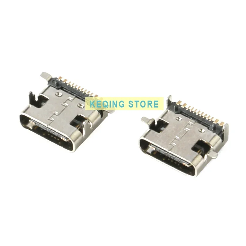 All copper Type-C3.1 socket 16P front stick and back stick/Front stick and back plug with post base data interface